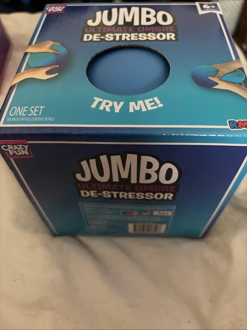 Viral crazy fun New Jumbo Ultimate  De-Stressor - Blue